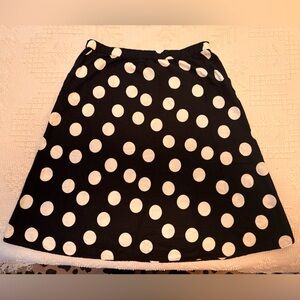 Tabitha Brown Target Collection. 🖤🤍Polka Dot linen blend skirt